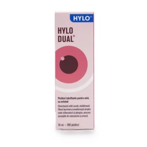 Picaturi pentru ochi Hylo Dual, 10 ml, Ursapharm