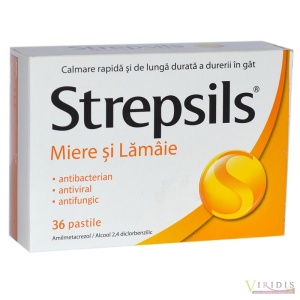 Strepsils Miere Si Lamaie Ctx36 Cpr