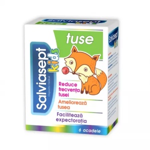 Zdrovit Salviasept Kids Tuse Ctx6 Acadele