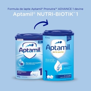 Aptamil Nutri-Biotik 1, Lapte praf 0-6 luni, 800g - Img 4