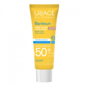 Crema colorata SPF 50+ Bariesun, Gold, 50 ml, Uriage
