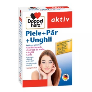 Doppelherz Aktiv Piele+Par+Unghii Ctx30 Tbl