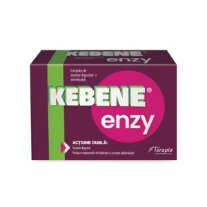 Kebene Enzy, 10 plicuri orodispersabile, Terapia