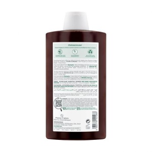 Klorane Sampon Chinina+Floare De Colt Bio 400ml - Img 2