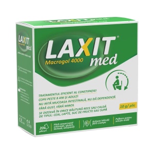 Laxit Med 10g, 20 plicuri, Fiterman Pharma