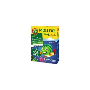 Moller's Omega3 36 pestisori gumati
