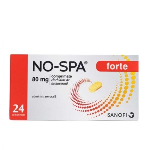 No-Spa Forte 80mg Ctx24 Cpr Sanofi