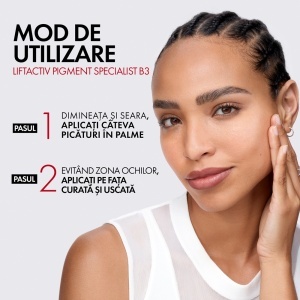 Ser pentru corectarea petelor pigmentare brune Liftactiv B3, 30 ml, Vichy - Img 5
