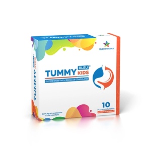 TummyBleu Kids, 10 plicuri, Bleu Pharma
