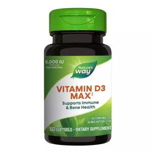 Vitamina D3 5000 UI, 60 capsule, Secom