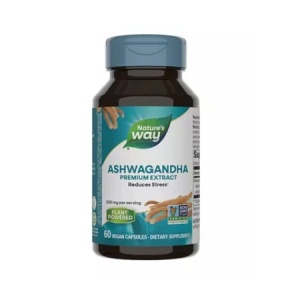 Ashwagandha SE 500mg Nature's Way, 60 capsule, Secom