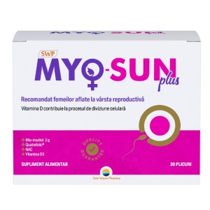 Myo-Sun Plus, 30 plicuri, Sun Wave Pharma - Img 2