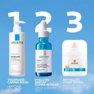 Serum de fata cu protectie solara SPF 50+ Anthelios UVAir, 50 ml, La Roche-Posay - Img 9