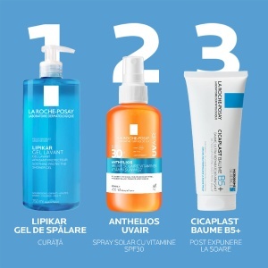 Spray de corp cu protectie solara SPF 30 Anthelios UVAir, 200 ml, La Roche-Posay - Img 3