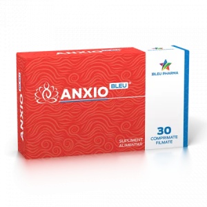 AnxioBleu, 30 comprimate filmate, Bleu Pharma