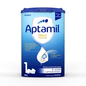 Aptamil Cesar Biotik 1, 0 - 6 luni, 800g - Img 1
