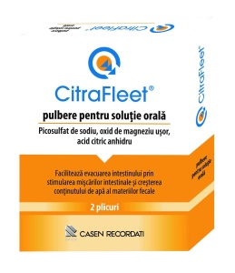CitraFleet, 2 plicuri, Casen Recordati
