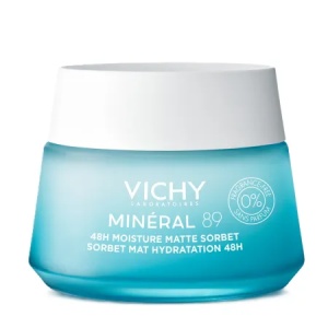 Crema pentru ten gras 48h cu efect hidratant si matifiant Mineral 89, 50 ml, Vichy