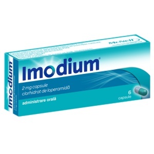 Imodium 2 mg, 6 capsule, McNeil