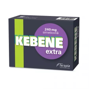 Kebene Extra Simeticona 240mg, 15 capsule moi, Terapia