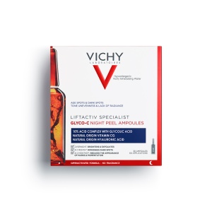 Liftactiv Specialist GLYCO-C fiole pentru exfoliere nocturna , 30fiole x 2ml, VICHY - Img 1