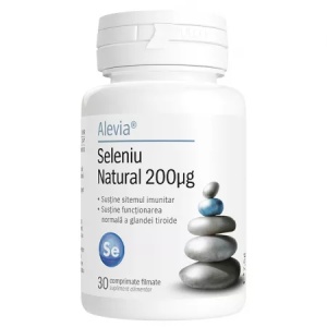 Alevia Seleniu Natural 200mcg Ctx30 Cps