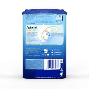 Aptamil Cesar Biotik 1, 0 - 6 luni, 800g - Img 2