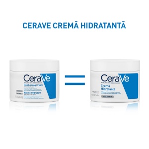 Cerave Crema Hidratanta Pentru Fata Corp Piele Uscata Si Foarte Uscata 340ml - Img 3