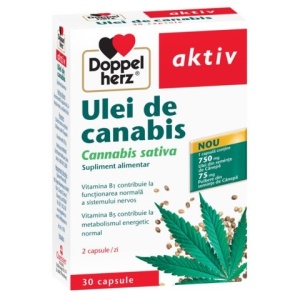 Doppelherz Aktiv Ulei De Canabis Ctx30 Cps