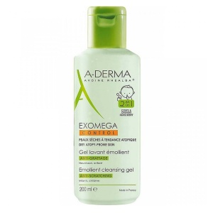 Ducray Aderma Exomega Control Gel 2in1 200ml