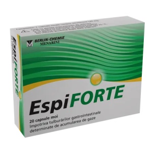 EspiForte, 140 mg, 20 capsule, Berlin-Chemie Ag