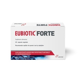 Eubiotic Forte, 10 capsule vegetale, Labormed - Img 1