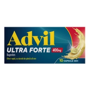 Advil Ultra Forte 400 Mg Ctx10 Cps
