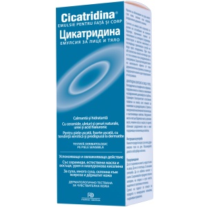 Cicatridina emulsie pentru fata si corp, 180 ml, Farma-Derma Italia