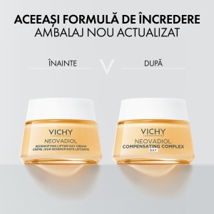 Crema de zi redensifianta cu efect de lifting pentru ten uscat Neovadiol Compensating Complex, 50 ml, Vichy - Img 4