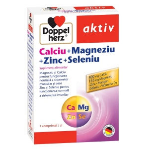Doppelherz Aktiv Ca+Mg+Zn+Se Ctx30 Tbl