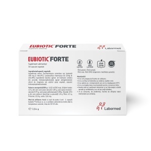 Eubiotic Forte, 10 capsule vegetale, Labormed - Img 2
