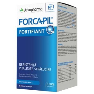 Forcapil par si unghii, 180 capsule, Arkopharma