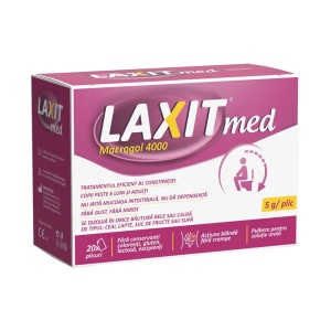 Laxit Med 5 grame, 20 plicuri, Fiterman