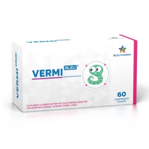 VermiBleu, 60 comprimate filmate, Bleu Pharma