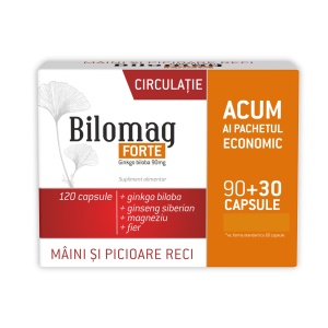 Zdrovit Bilomag Forte Circulatie Ctx90 Cps+30 Cps