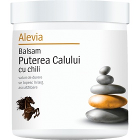 Alevia Balsam Puterea Calului Cu Chili 250g