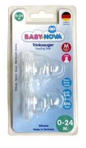 Babynova Tetine Silicon Ortodontica Lapt 2/6 15302