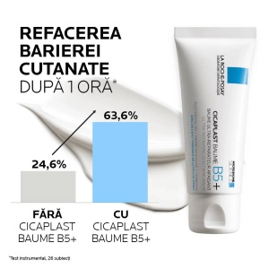 Balsam ultra-reparator calmant cu indicatii multiple Cicaplast B5, 100 ml, La Roche-Posay - Img 2