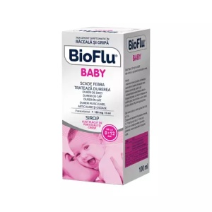 Bioflu Baby Sirop Pentru Copii 120mg/5ml Fl*100ml