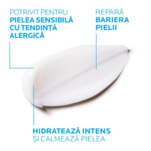 Crema de fata hidratanta, calmanta si reparatoare Toleriane Dermallergo, 40 ml, La Roche-Posay - Img 3