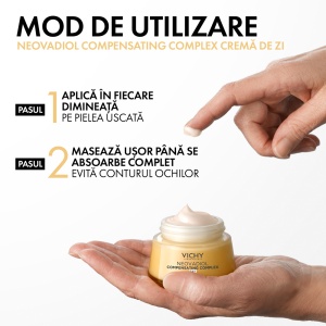 Crema de zi redensifianta cu efect de lifting pentru ten normal-mixt Neovadiol Compensating Complex, 50 ml, Vichy - Img 6