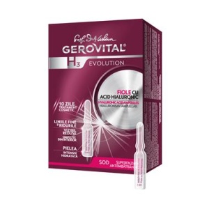 Gerovital H3 Evolution Fiole Cu Acid Hialuronic Ctx10 Fi