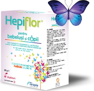 Hepiflor pentru bebeluși și copii, 10 plicuri, Terapia