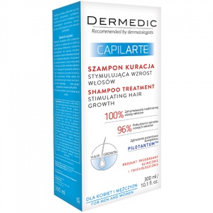 Sampon CAPILARTE tratament pentru stimularea cresterii parului, 300 ml, Dermedic - Img 2